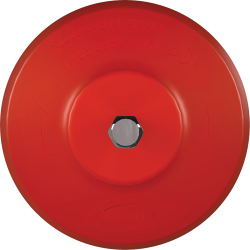 Brosse ronde HyDrive pour perceuse, Soies Tr&egrave;s ferme, Longueur de 3-1/10", Rouge Seaboard Timber Mart