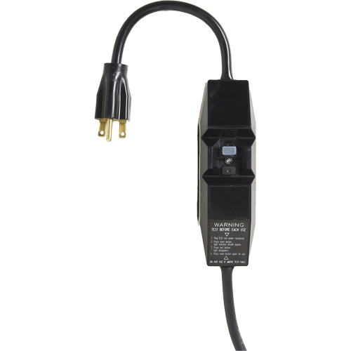 Bloc dalimentation 120 V avec dispositif de protection contre les fuites de courant pour tapis industriels PRO Seaboard Timber Mart