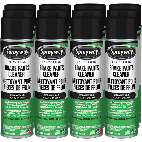 Pro Line Brake Parts Cleaner with Ultra Low VOC, Aerosol Can Seaboard Timber Mart