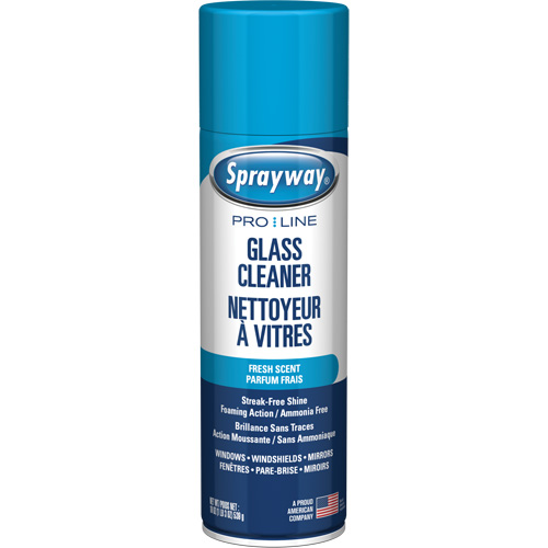 Nettoyant pour vitres Pro Line sans ammoniaque, au parfum frais, 19 oz., Canette a&eacute;rosol Seaboard Timber Mart