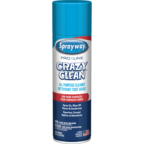 Pro Line Crazy Clean&reg; All Purpose Crazy Cleaner, 19 oz., Aerosol Can Seaboard Timber Mart