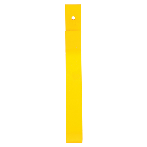 Poteau de garde-corps, Acier, 10-3/4" lo x 24" h, Jaune Seaboard Timber Mart