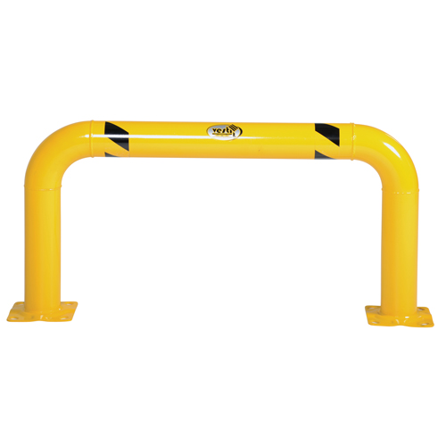 Garde-corps &agrave; profil &eacute;lev&eacute; pour machines, 4' la x 2' h, Jaune Seaboard Timber Mart