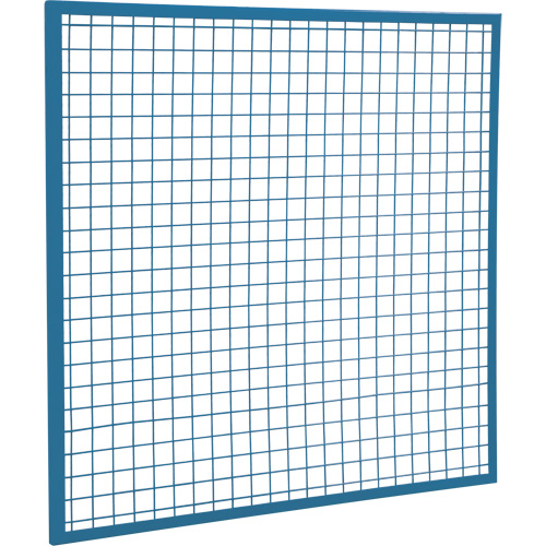 Wire Mesh Partition Components - Panels, 4' H x 4' W Seaboard Timber Mart