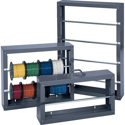Wire Spool Rack - 1 Rod, Starter, 6" W x 26-1/8" D x 10-3/8" H Seaboard Timber Mart