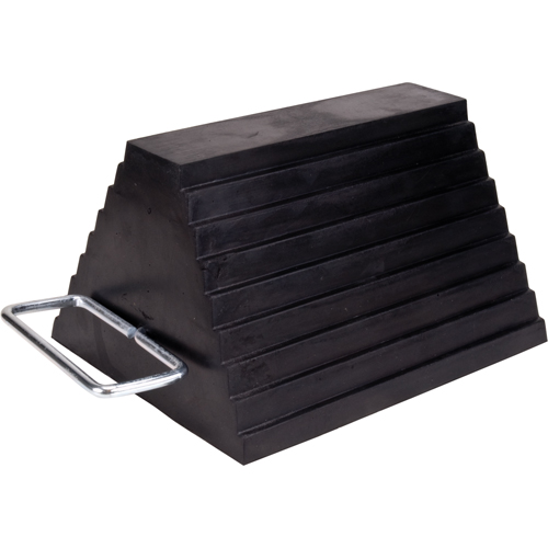 Cale de roue, 9" x 8" x 6", Noir Seaboard Timber Mart