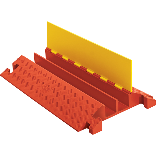 Linebacker&reg; Heavy Duty Hose Protector, 2 Channels, 36" L x 22" W x 4.13" H Seaboard Timber Mart