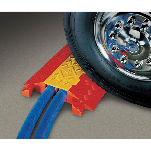 Linebacker&reg; Heavy Duty Hose Protector, 2 Channels, 36" L x 22" W x 4.13" H Seaboard Timber Mart