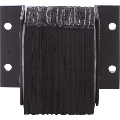 Laminated Dock Bumpers, Horizontal, Rubber, 12" W x 4" D x 10" H Seaboard Timber Mart