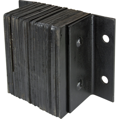 Laminated Dock Bumpers, Horizontal, Rubber, 12" W x 6" D x 10" H Seaboard Timber Mart