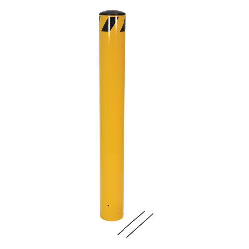 Bornes &agrave; couler, Acier, 36-1/2" h x 5-9/16" la, Jaune Seaboard Timber Mart