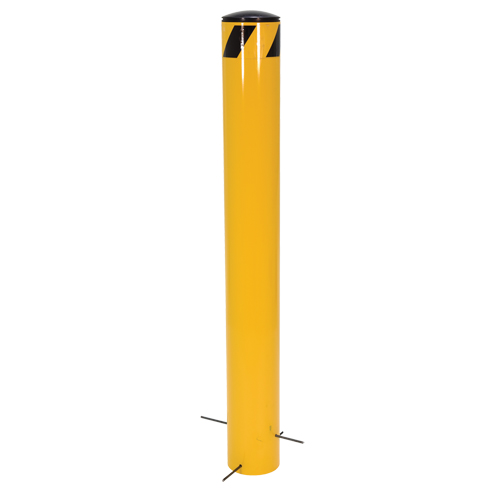 Bornes &agrave; couler, Acier, 36-1/2" h x 5-9/16" la, Jaune Seaboard Timber Mart