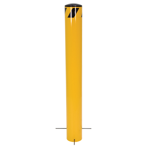 Bornes &agrave; couler, Acier, 36-1/2" h x 5-9/16" la, Jaune Seaboard Timber Mart