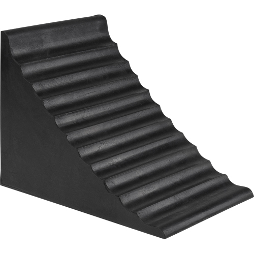 Cale de roue, 9-7/8" x 7-1/8" x 7-1/2", Noir Seaboard Timber Mart