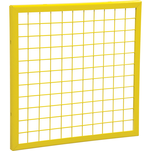 Wire Mesh Partition Components - Panels, 2' H x 2' W Seaboard Timber Mart