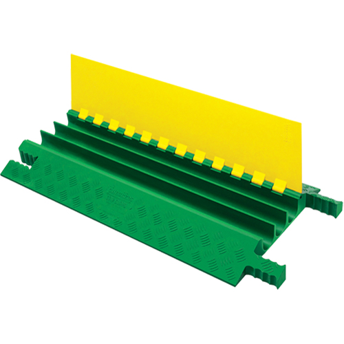 Grip Guard&reg; Light-Duty Cable Protector, 3 Channels, 36" L x 18.2" W x 2.67" H Seaboard Timber Mart