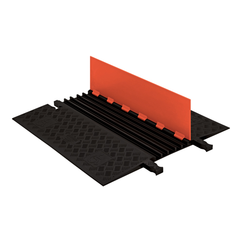 Guard Dog&reg; Cable Protector, 5 Channels, 36" L x 16.9" W x 1.25" H Seaboard Timber Mart