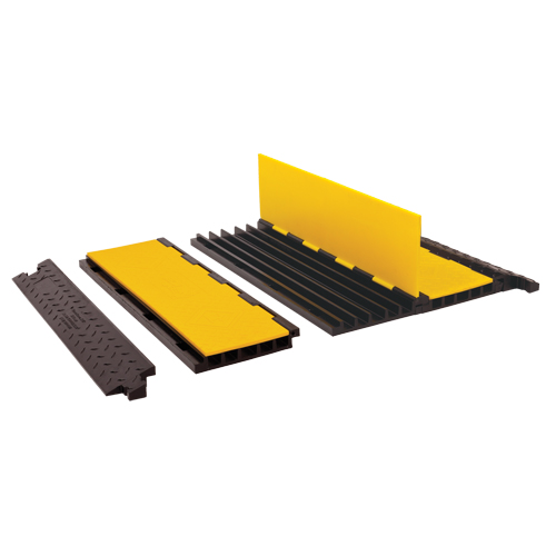 Yellow Jacket&reg; Cable Protector System, 5 Channels, 36" L x 19.75" W x 2" H Seaboard Timber Mart