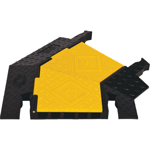 Yellow Jacket&reg; 5-Channel Heavy Duty Cable Protector - Right Turn Seaboard Timber Mart