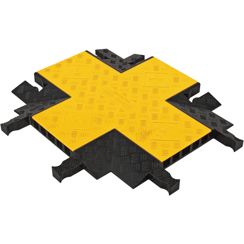 Yellow Jacket&reg; 5-Channel Heavy Duty Cable Protector - 4-Way Connector Seaboard Timber Mart