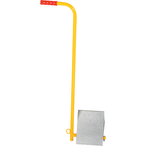 Cale de roues en aluminium avec poign&eacute;e, 7" la x 11-7/8" p x 7-11/16" h Seaboard Timber Mart