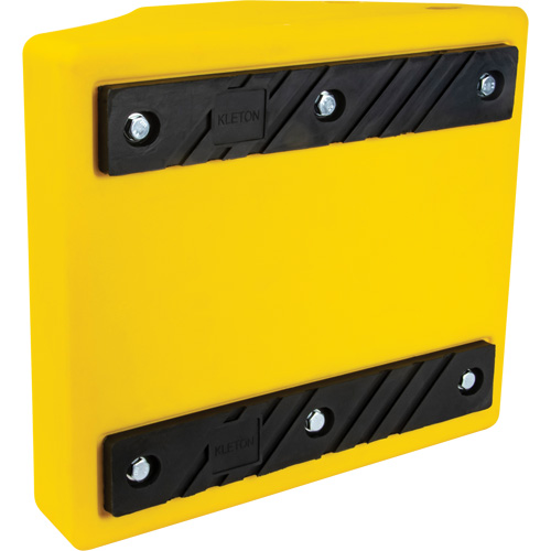Cale de roue robustes, Ur&eacute;thane, Jaune, 15-1/2" la x 17-7/10" p x 10" h Seaboard Timber Mart