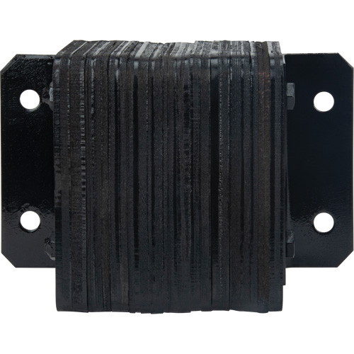 Laminated Dock Bumpers, Horizontal, Rubber, 12" W x 4" D x 10" H Seaboard Timber Mart