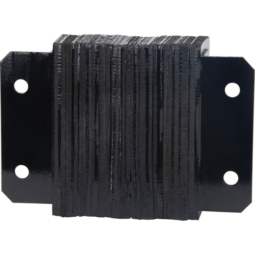 Laminated Dock Bumpers, Horizontal, Rubber, 12" W x 4" D x 10" H Seaboard Timber Mart