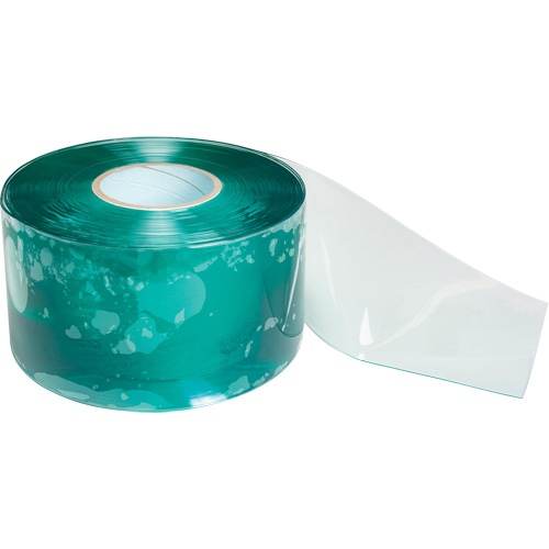 Static Dissipative Strip Curtain, 164' x 8" x 0.08" Seaboard Timber Mart