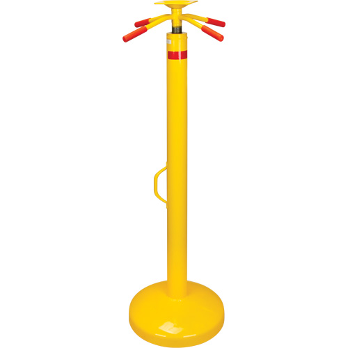 50,000 lbs. Static Capacity Trailer Jack, 2.5 tons Lift Capacity Seaboard Timber Mart