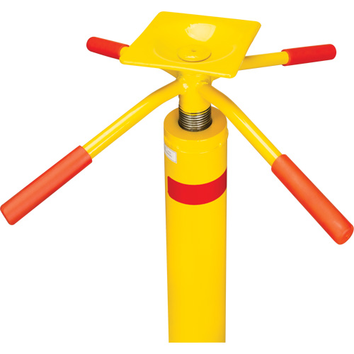 50,000 lbs. Static Capacity Trailer Jack, 2.5 tons Lift Capacity Seaboard Timber Mart