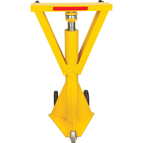 100,000 lbs. Static Capacity Ratchet Beam Trailer Jack, 20 tons Lift Capacity Seaboard Timber Mart
