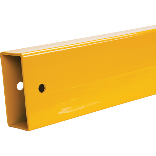Lift-Out Light-Duty Guard Rail, Steel, 8' L x 4" H, Safety Yellow Seaboard Timber Mart
