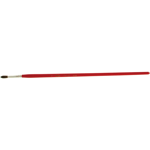 Pinceau de forme ronde pour marquage, Largeur de la brosse de 5/32", Soie de chameau, Manche &agrave; Bois Seaboard Timber Mart