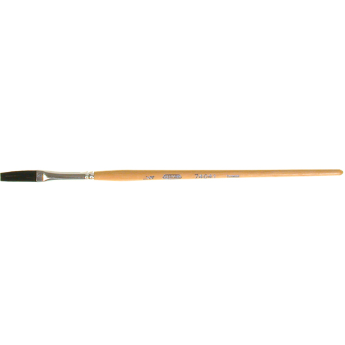 One Stroke Paint Brush, 1/4" Brush Width, Ox Hair, Wood Handle Seaboard Timber Mart