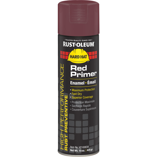 V2100 System Enamel Spray Primer, Red, Matte, 15 oz., Aerosol Can Seaboard Timber Mart