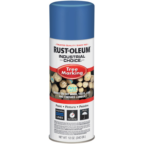 Industrial Choice T1600 Tree Marking Paint, Blue, 16 oz. Seaboard Timber Mart