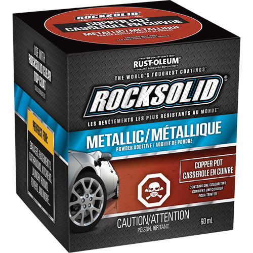 RockSolid&reg; Metallic Powder Additive, 60 mL, Bottle, Copper Pot Seaboard Timber Mart