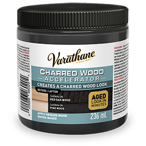 Acc&eacute;l&eacute;rateur de vieillissement du bois Varathane, 236 ml, Canette, Noir Seaboard Timber Mart