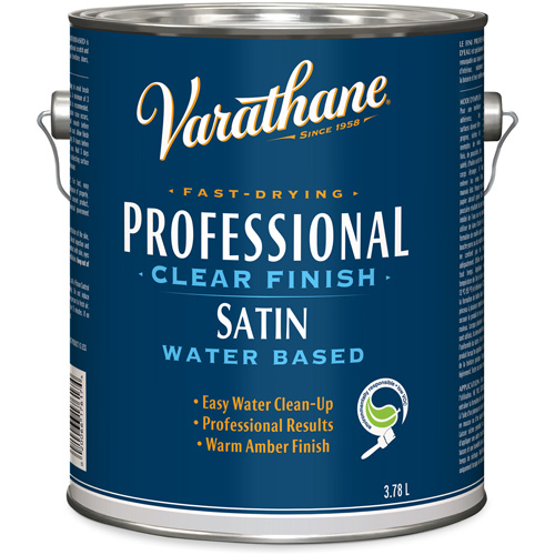 Fini professionnel Varathane, 3,78 L, Transparent, Satin Seaboard Timber Mart