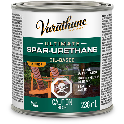 Varathane&reg; Diamond Outdoor Wood Finish, 236 ml, Clear, Satin Seaboard Timber Mart
