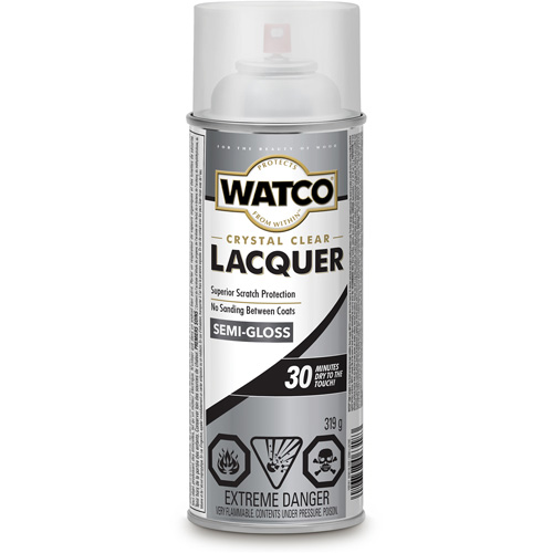 Laque pour bois Watco, 319 g, Transparent, Semi-brillant Seaboard Timber Mart