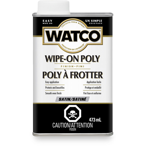 Watco&reg; Wipe-on Poly Stain, 473 ml, Clear, Satin Seaboard Timber Mart