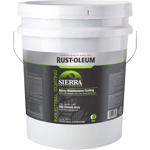 Sierra Performance S40 Floor Coating Base Component, 5 gal., Water-Based, High-Gloss, Grey Seaboard Timber Mart