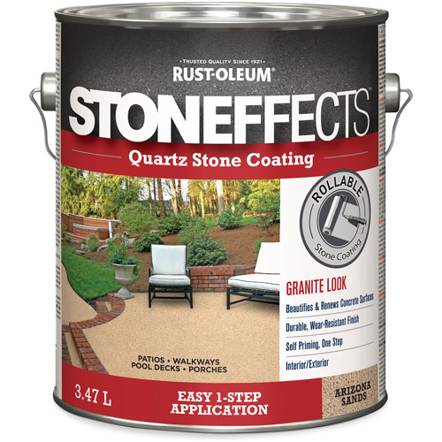 Stoneffects Quartz Stone Coating, 3.78 L, Water-Based, Textured, Beige Seaboard Timber Mart