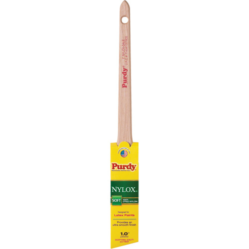 Pinceau Nylox Dale, Nylon, Manche Bois, Largeur de 1" Seaboard Timber Mart