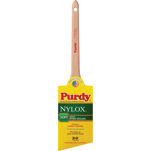 Pinceau Nylox Dale, Nylon, Manche Bois, Largeur de 3" Seaboard Timber Mart