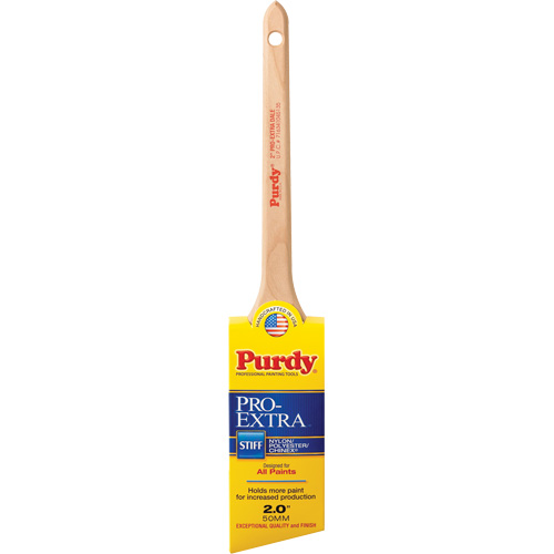 Pro-Extra Dale Paint Brush, Blended Material, Wood Handle, 2" Width Seaboard Timber Mart