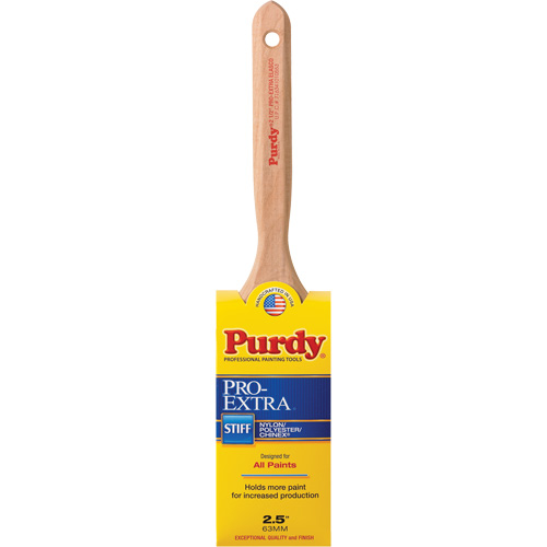 Pinceau Pro-Extra Elasco, Mat&eacute;riau m&eacute;lang&eacute;, Manche Bois, Largeur de 2-1/2" Seaboard Timber Mart