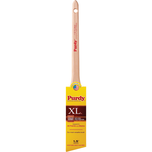 Pinceau XL Dale, Poly/nylon, Manche Bois, Largeur de 1-1/2" Seaboard Timber Mart